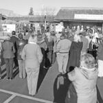 A big crowd turned out for the recent groundbeadking ceremony for the new Intensive Care Unit at Marcus Daly Memorial Hospital in Hamilton.