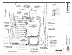hamilton retail center site plan