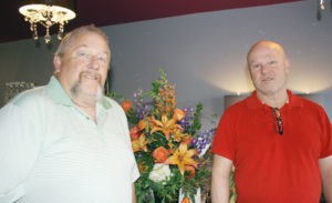 Kevin Kearns and James Brickey have opened Peacock Floral at 311 Main.