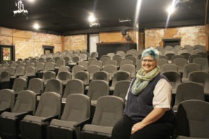 denise rose (she doesn’t capitalize her name, Executive Director of the Hamilton Playhouse, has lots of plans for the coming year at Hamilton’s cherished community theatre. Randi Burdette photos.