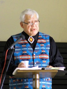 Tony Incashola, Director of the Salish-Pend d'Oreille Culture Committee.