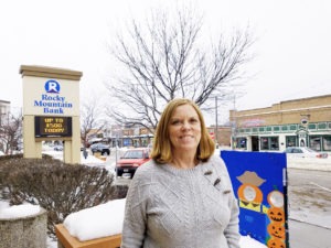 Debbie Severson has lived and worked in Stevensville for almost all her life. She is retiring from Rocky Mountain Bank after 36 plus years. Jean Schurman photo.