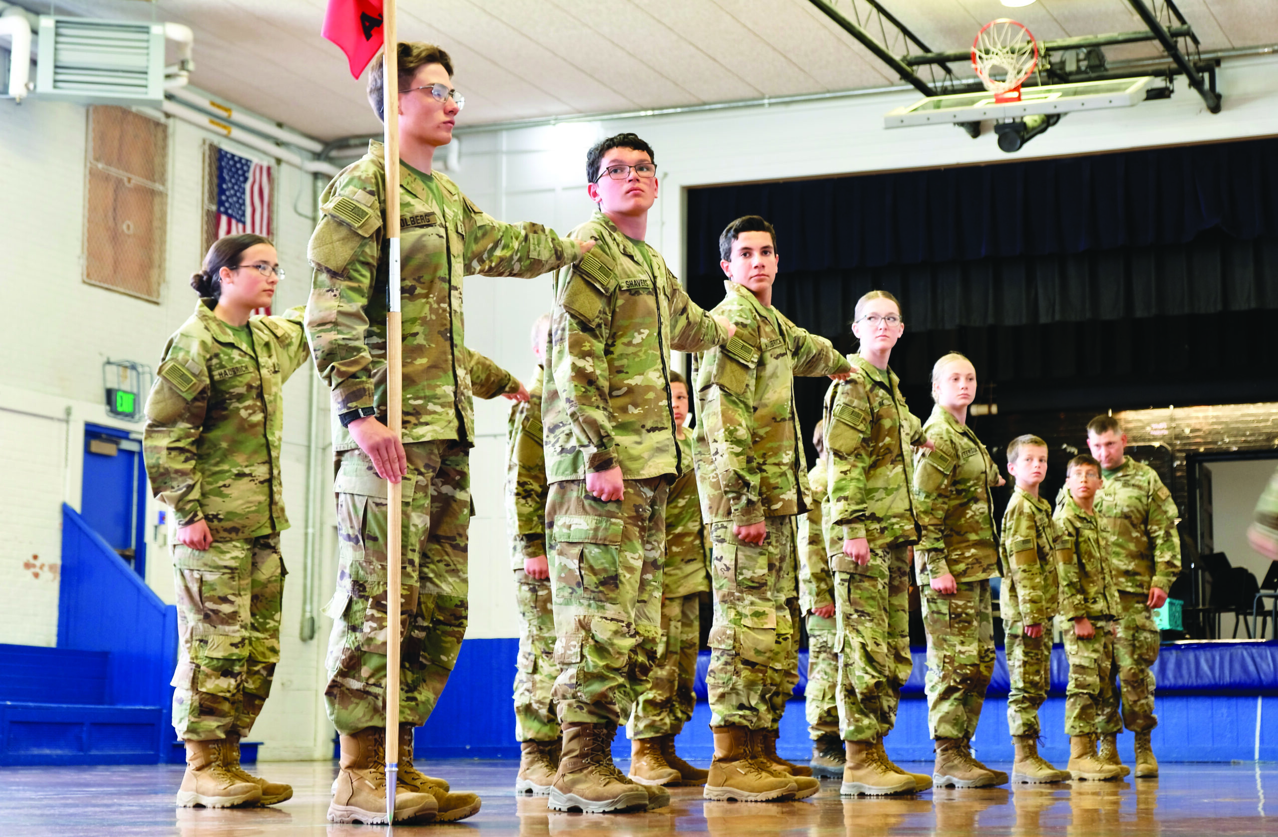 Youth military program makes leaders